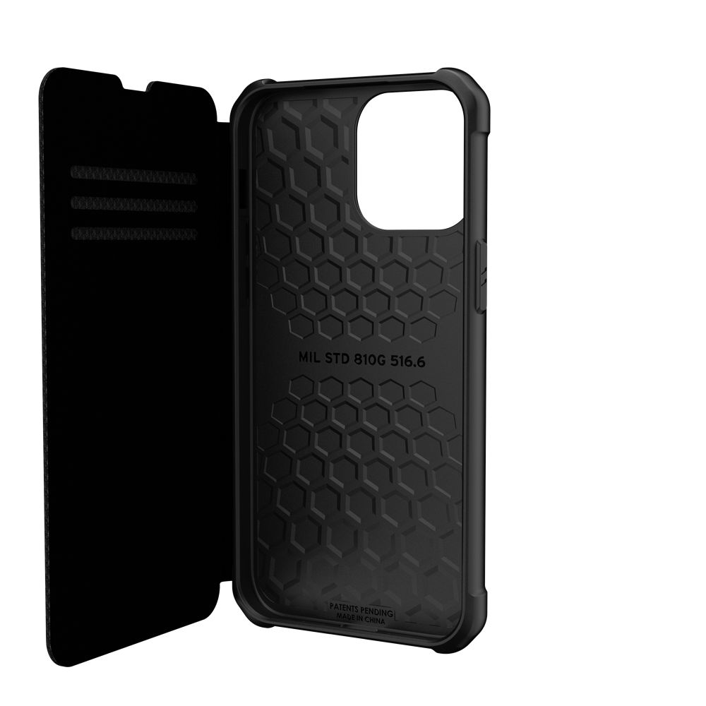 Kevlar Black UAG Metropolis Folio Series iPhone 13 Pro Max 5G Case | UD8630729