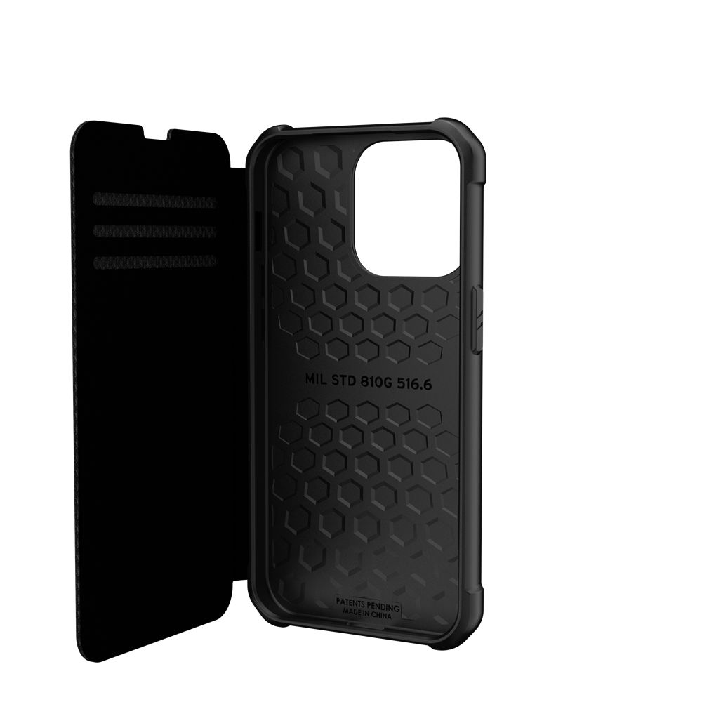 Kevlar Black UAG Metropolis Folio Series iPhone 13 Pro 5G Case | BT5213847