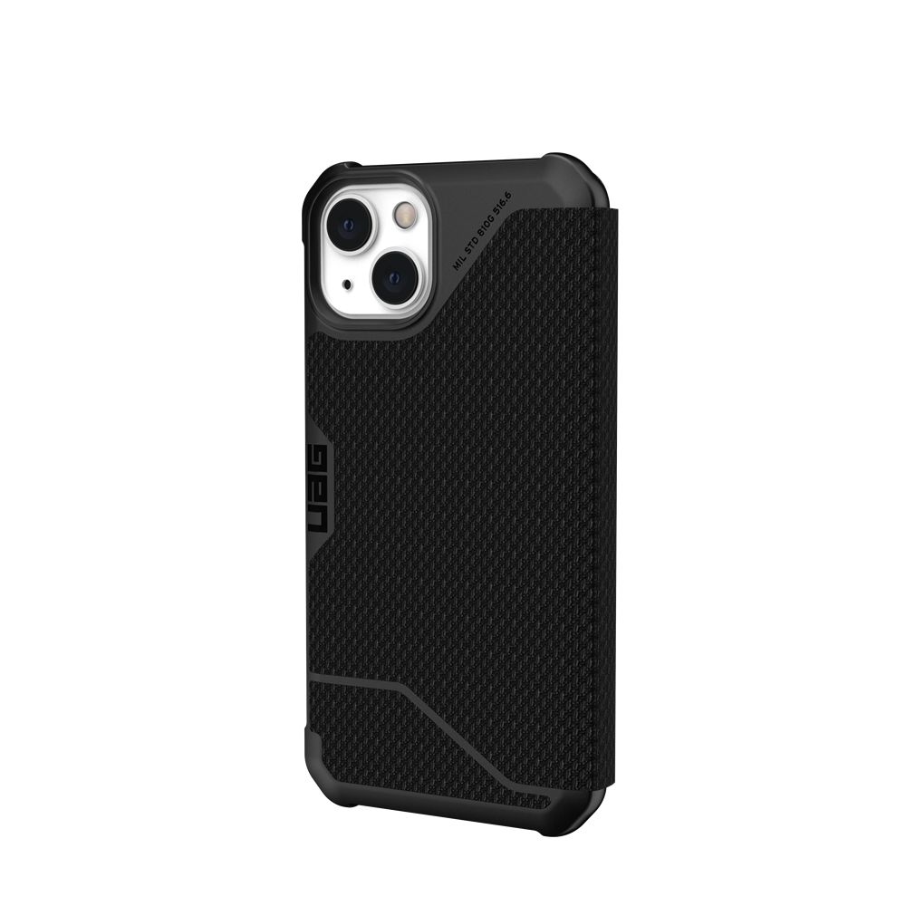 Kevlar Black UAG Metropolis Folio Series iPhone 13 5G Case | UX2403198