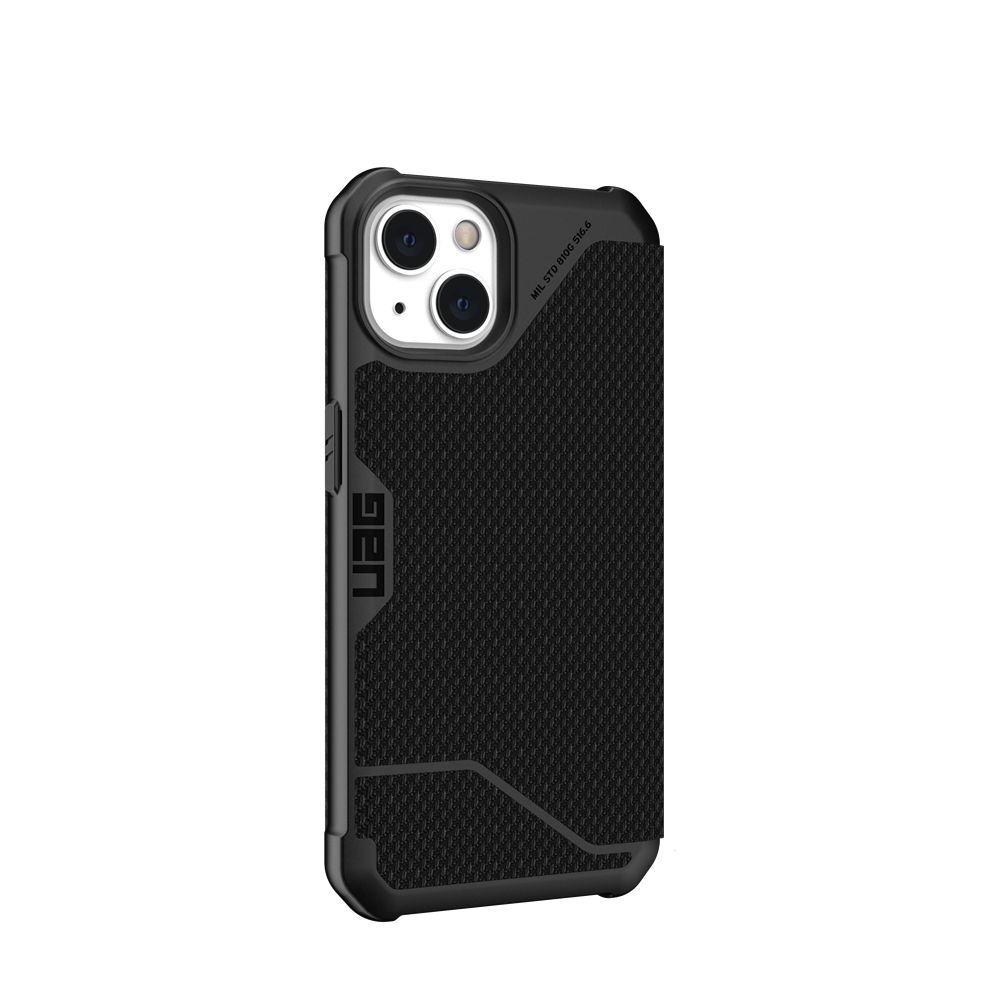 Kevlar Black UAG Metropolis Folio Series iPhone 13 5G Case | UX2403198