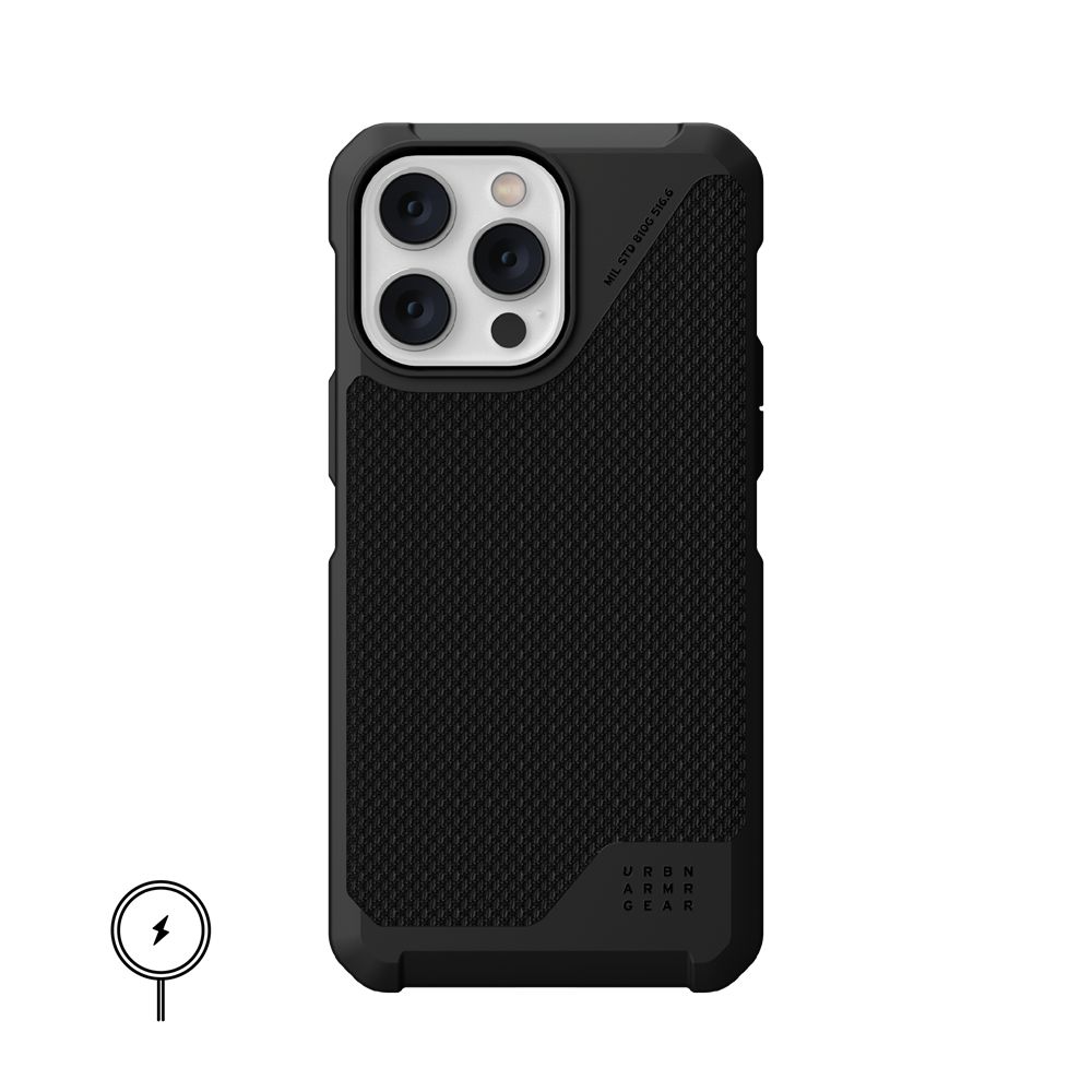 Kevlar Black UAG Metropolis LT For MagSafe iPhone 14 Pro Max Case | MO4152876