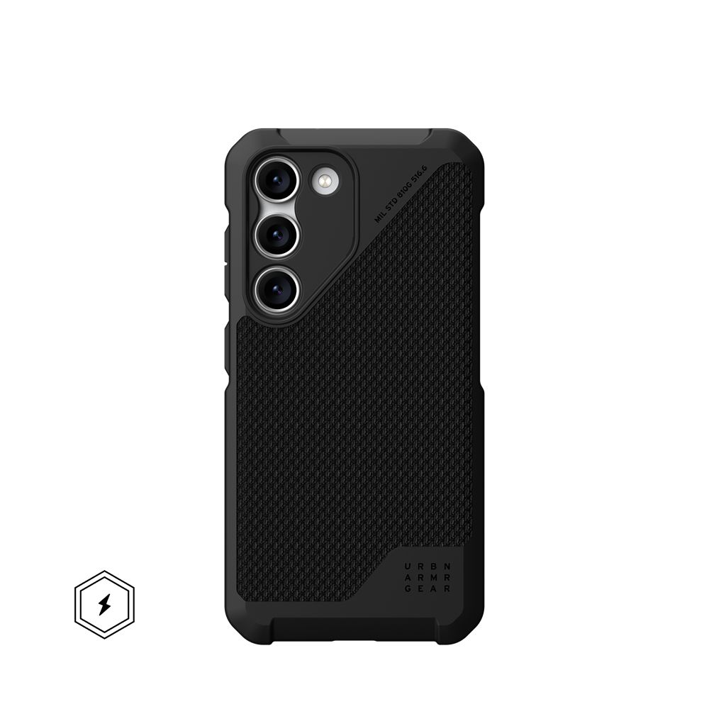 Kevlar Black UAG Metropolis LT Pro Magnetic Series Galaxy S23 Case | BE8207439