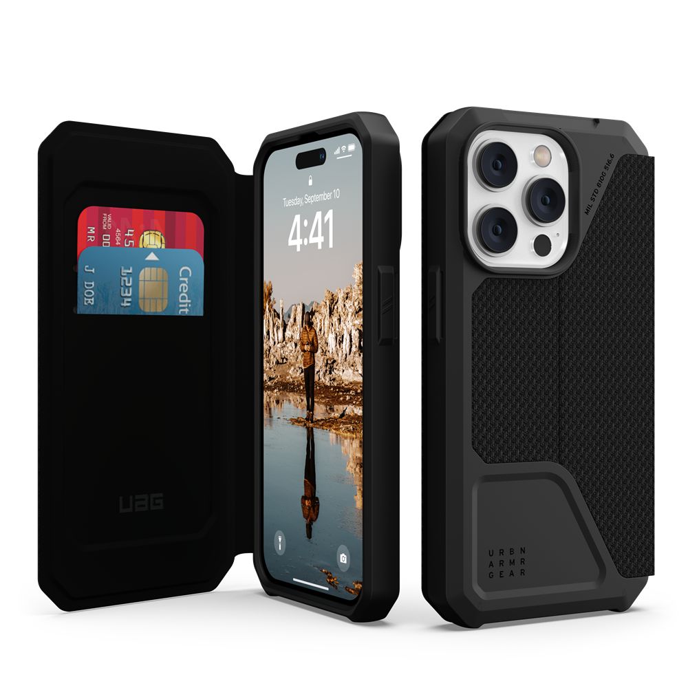 Kevlar Black UAG Metropolis Series iPhone 14 Pro Case | HJ1473068