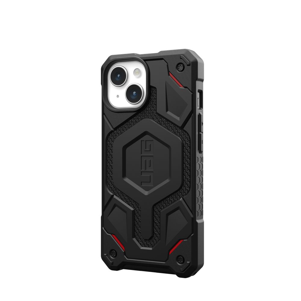 Kevlar Black UAG Monarch Pro Kevlar® For MagSafe iPhone 15 Case | QT0423685