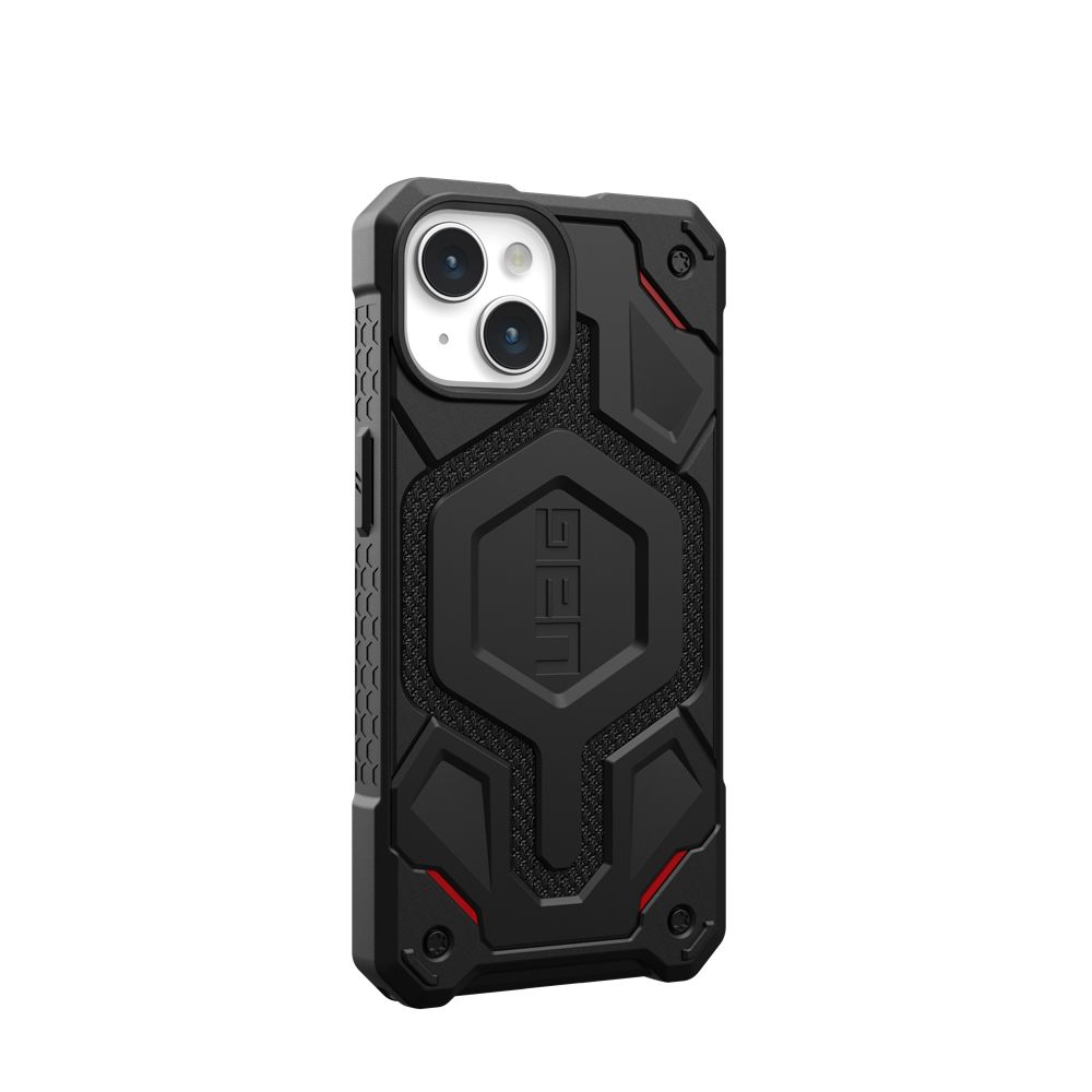 Kevlar Black UAG Monarch Pro Kevlar® For MagSafe iPhone 15 Case | QT0423685