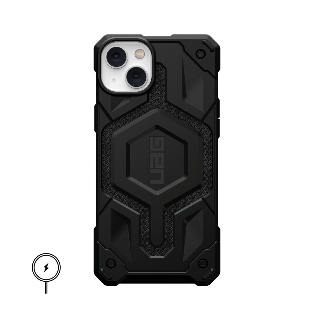 Kevlar Black UAG Monarch Pro Kevlar® For MagSafe iPhone 14 Plus Case | NX5286403