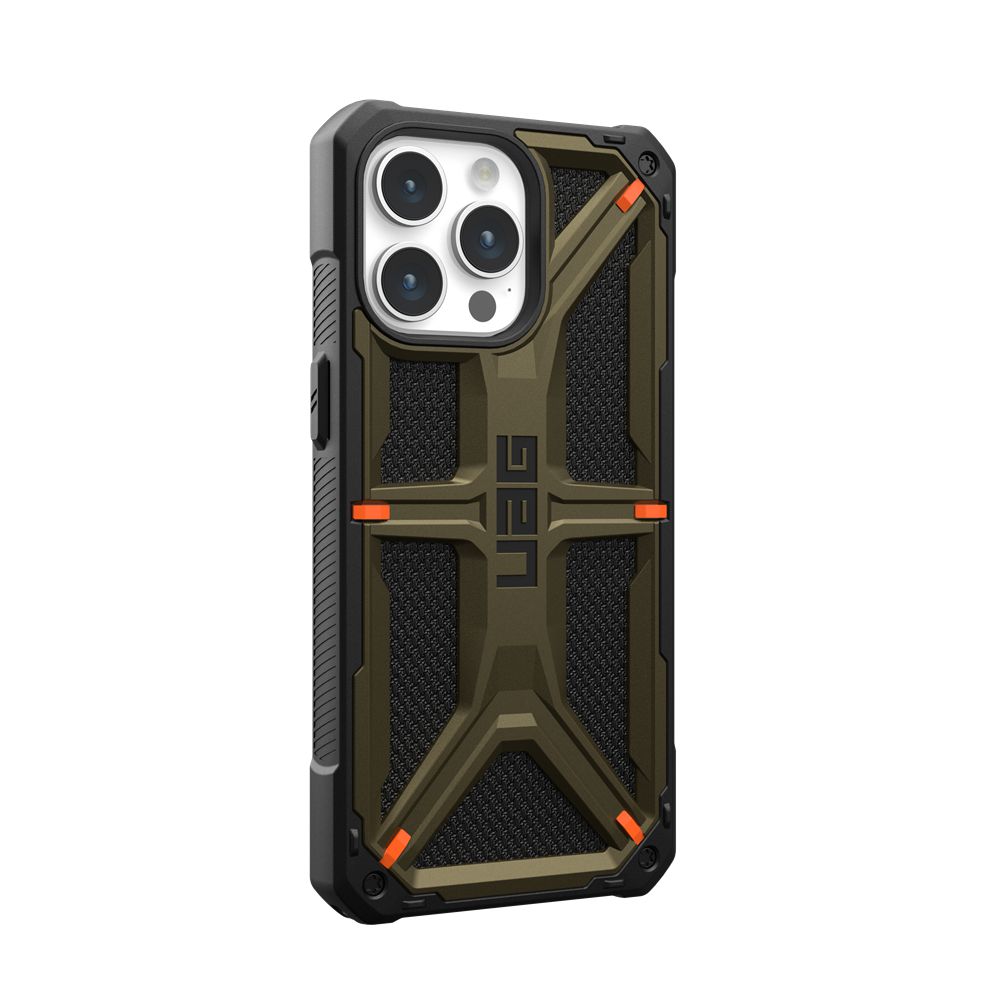 Kevlar Elemental Green UAG Monarch Kevlar® Series iPhone 15 Pro Max Case | UP4685093