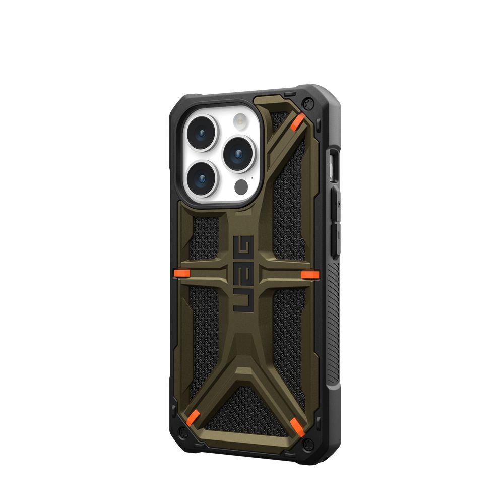 Kevlar Elemental Green UAG Monarch Kevlar® Series iPhone 15 Pro Case | KH8079546