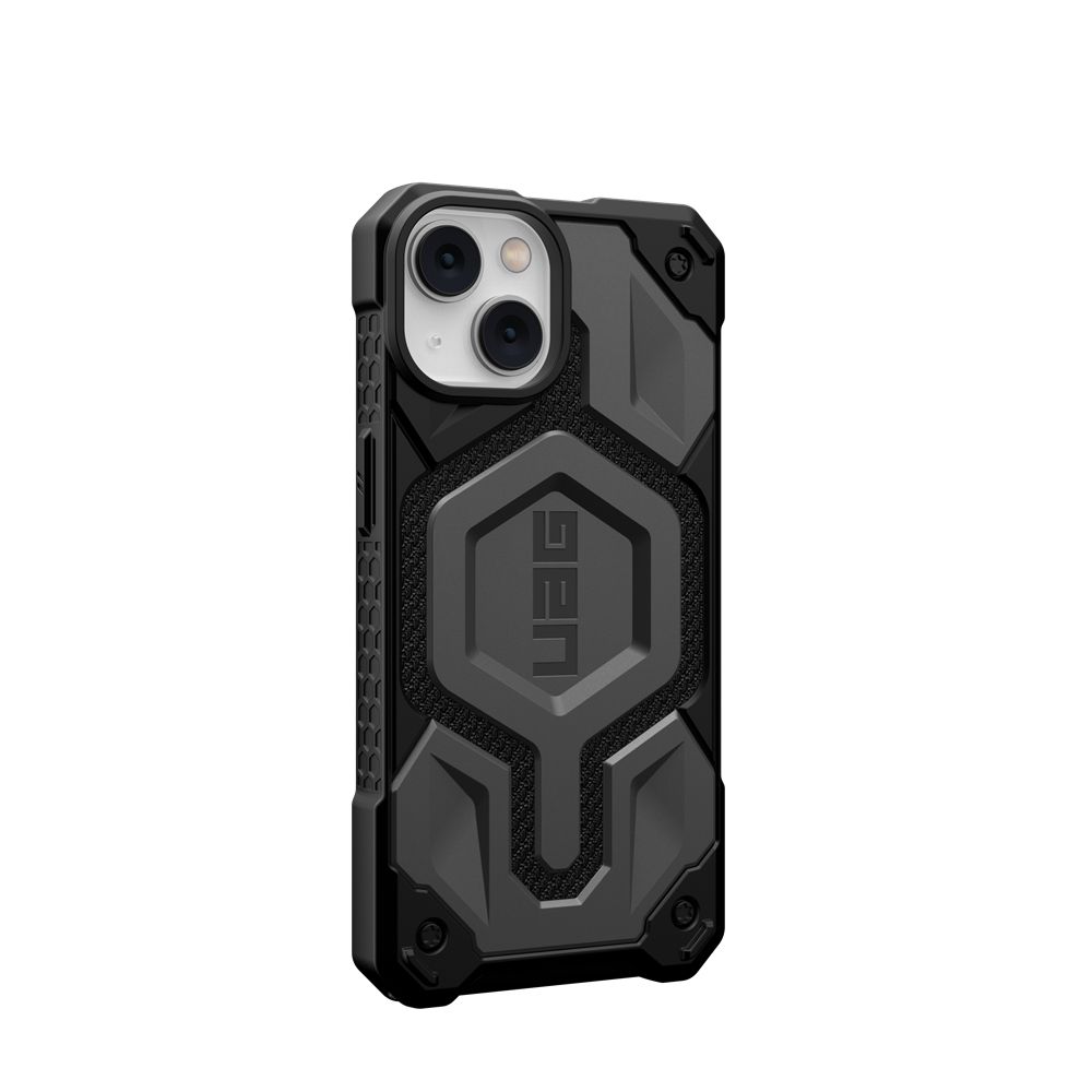 Kevlar Silver UAG Monarch Pro Kevlar® For MagSafe iPhone 14 Case | PC9652731