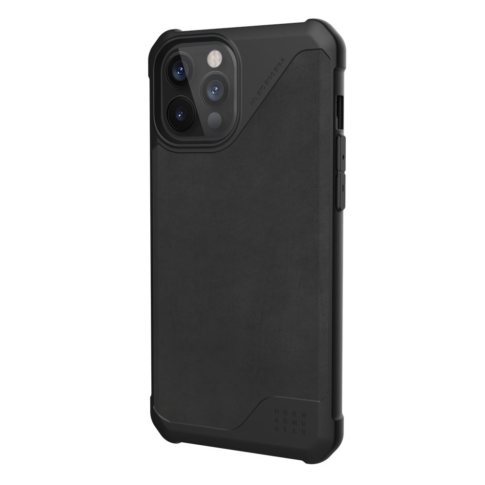 Lthr Armr Black UAG Metropolis LT Series iPhone 12 Pro Max 5G Case | RP7619425