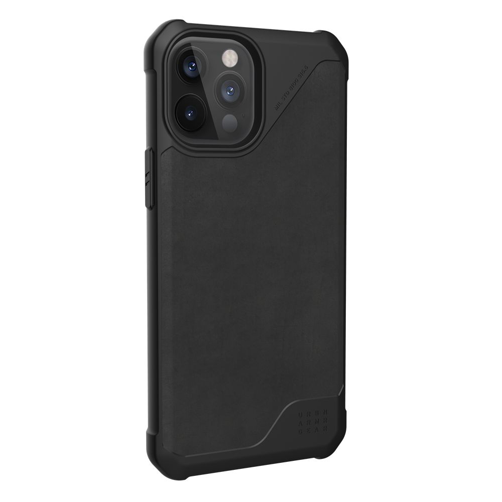 Lthr Armr Black UAG Metropolis LT Series iPhone 12 Pro Max 5G Case | RP7619425