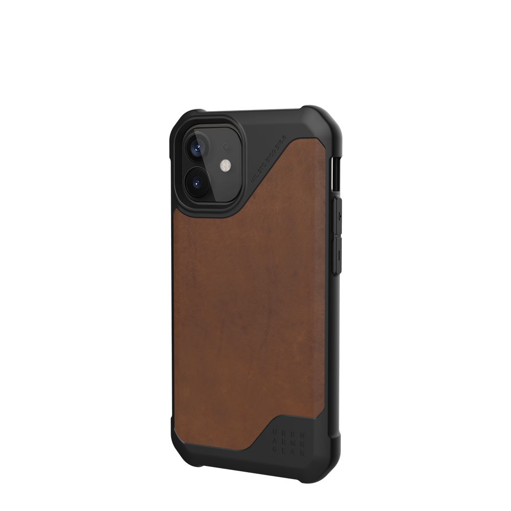 Lthr Armr Brown UAG Metropolis LT Series iPhone 12 Mini 5G Case | LC2396105