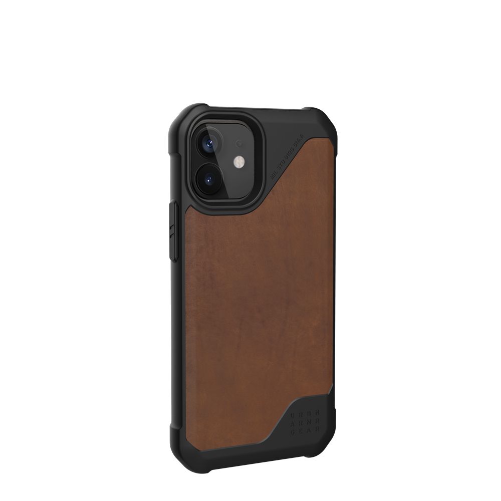 Lthr Armr Brown UAG Metropolis LT Series iPhone 12 Mini 5G Case | LC2396105