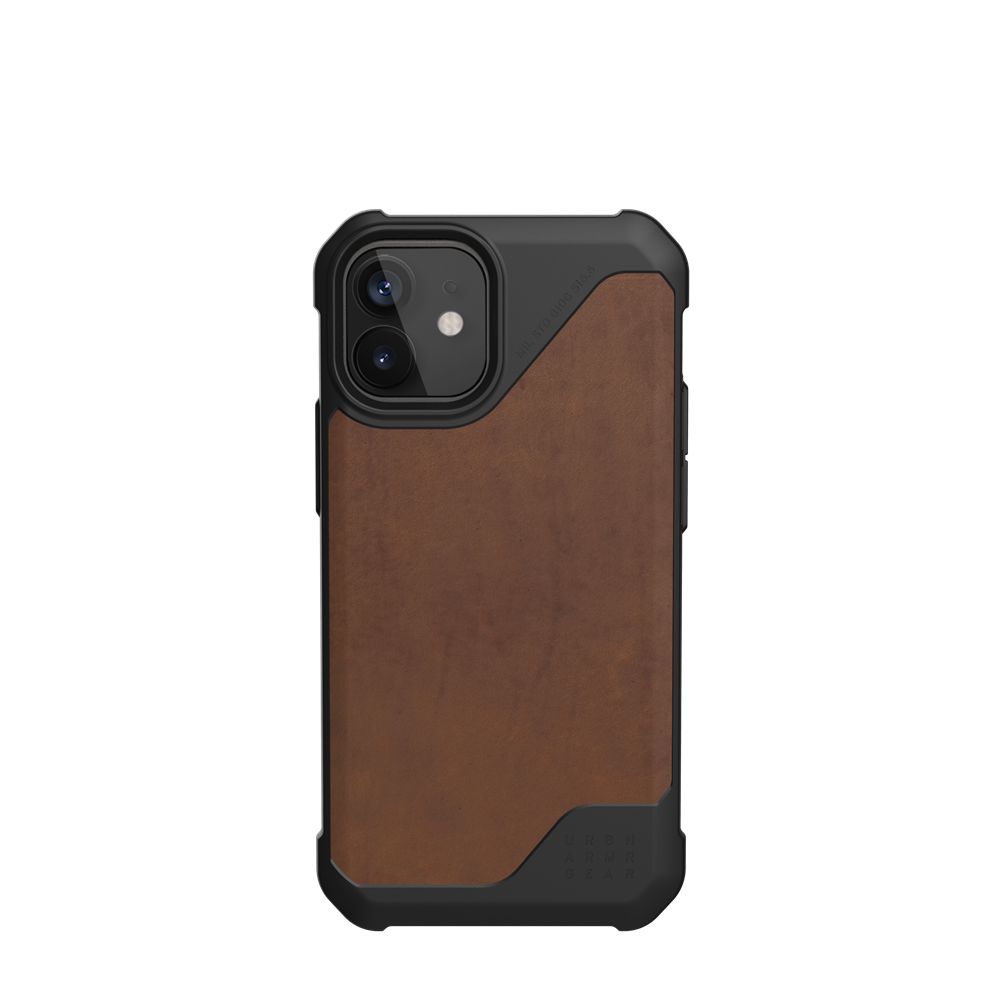 Lthr Armr Brown UAG Metropolis LT Series iPhone 12 Mini 5G Case | LC2396105