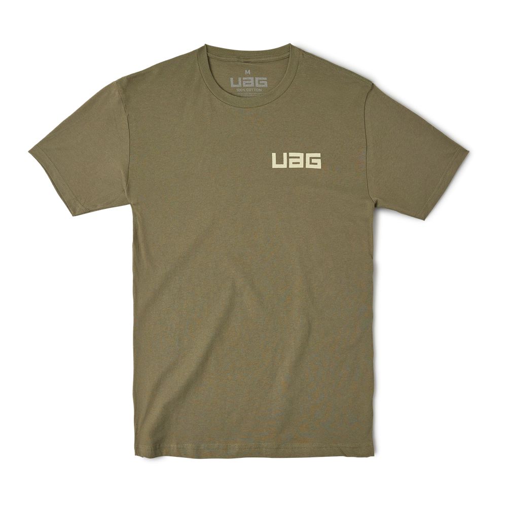 Military Green UAG Rugged Scene Tee | QO1328794