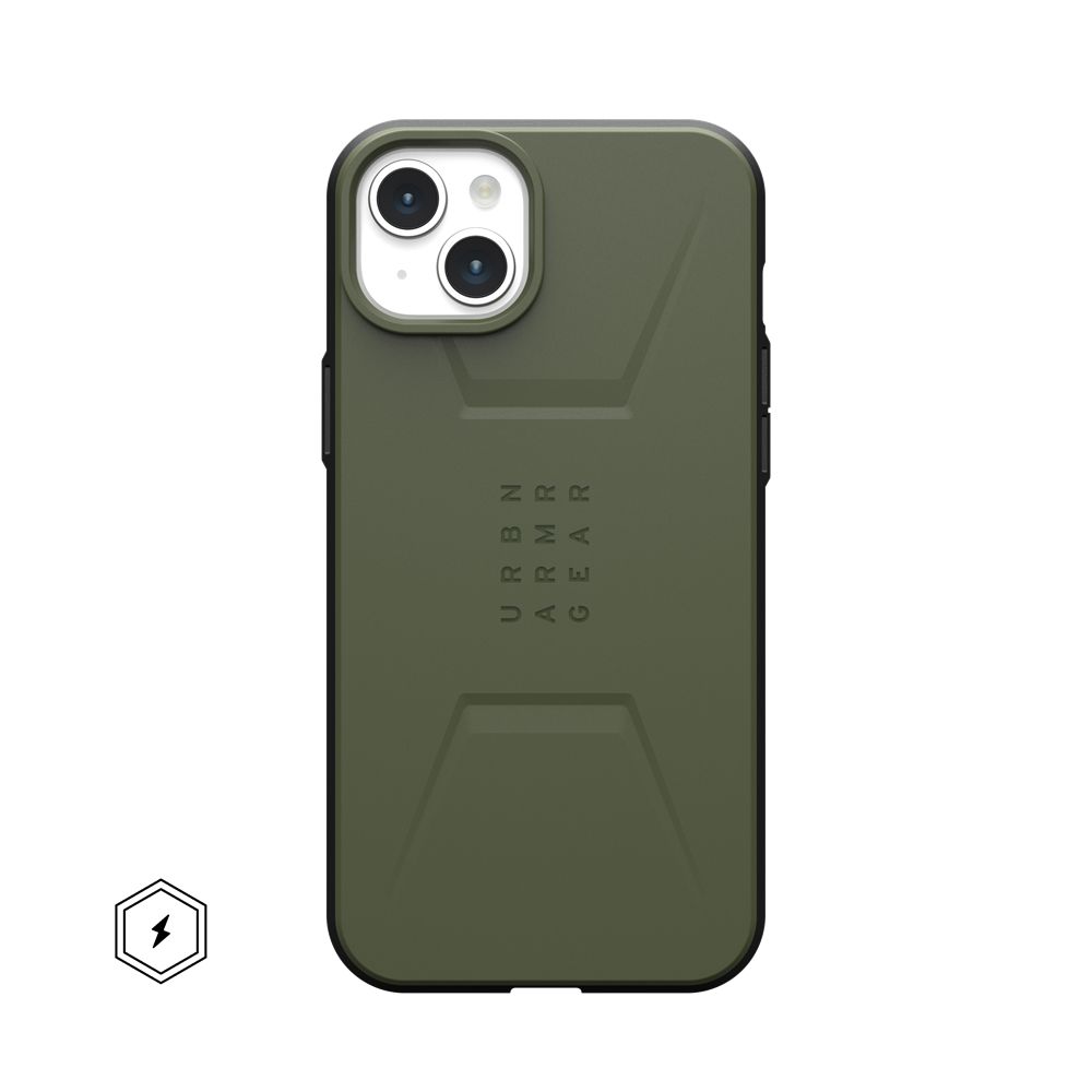 Olive Drab UAG Civilian For MagSafe iPhone 15 Plus Case | NZ1563240