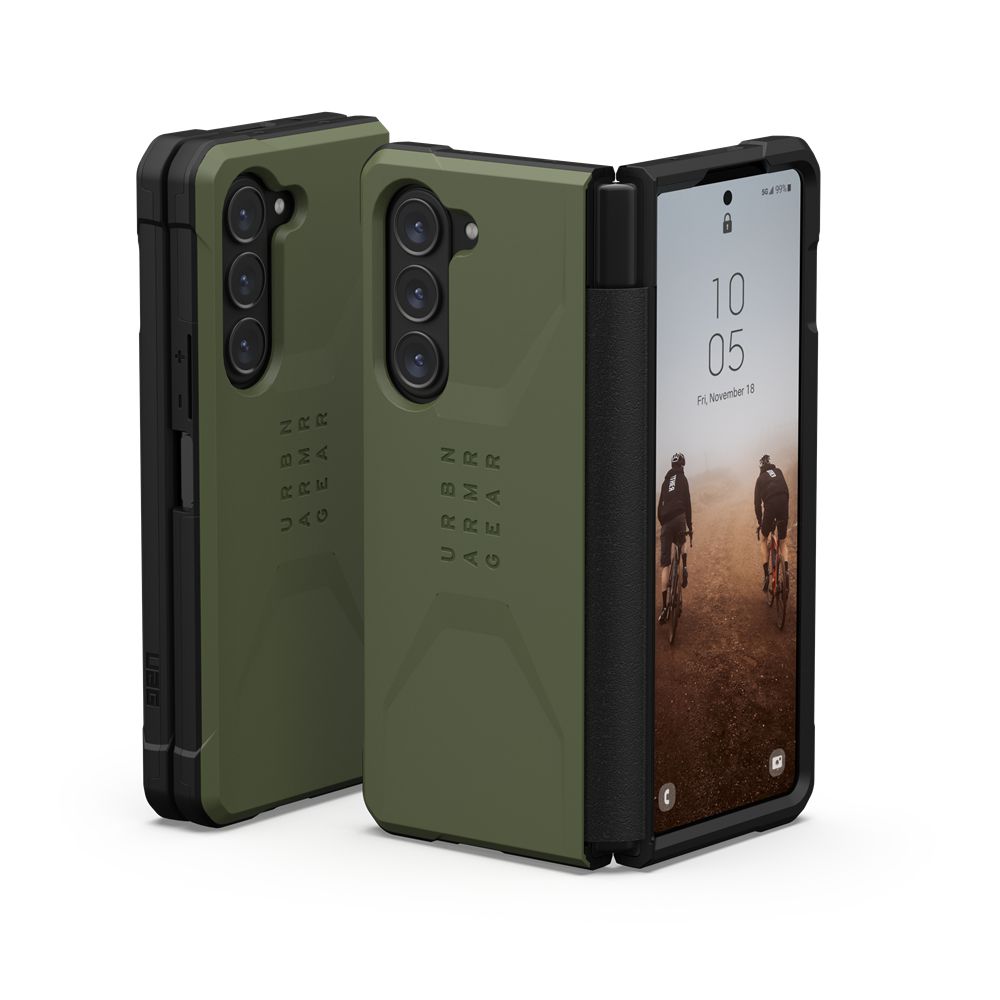 Olive Drab UAG Civilian Series Galaxy Z Fold5 (2023) Case | DH5469273