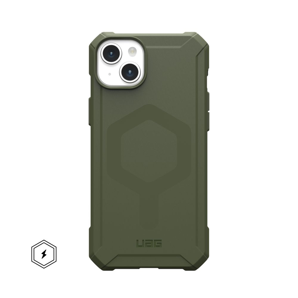 Olive Drab UAG Essential Armor For MagSafe iPhone 15 Plus Case | KM4825093