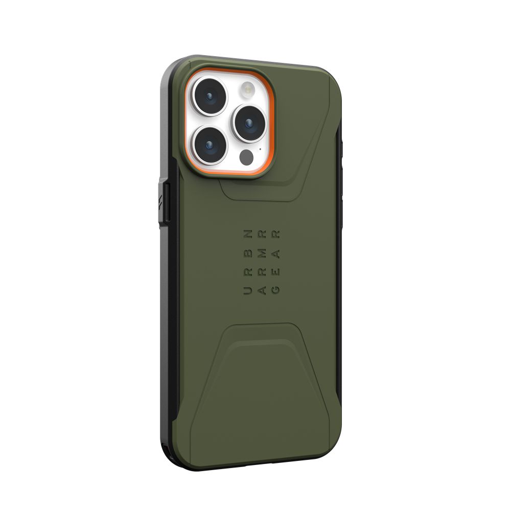 Olive Orange UAG Civilian For MagSafe iPhone 15 Pro Max Case | IQ0169427