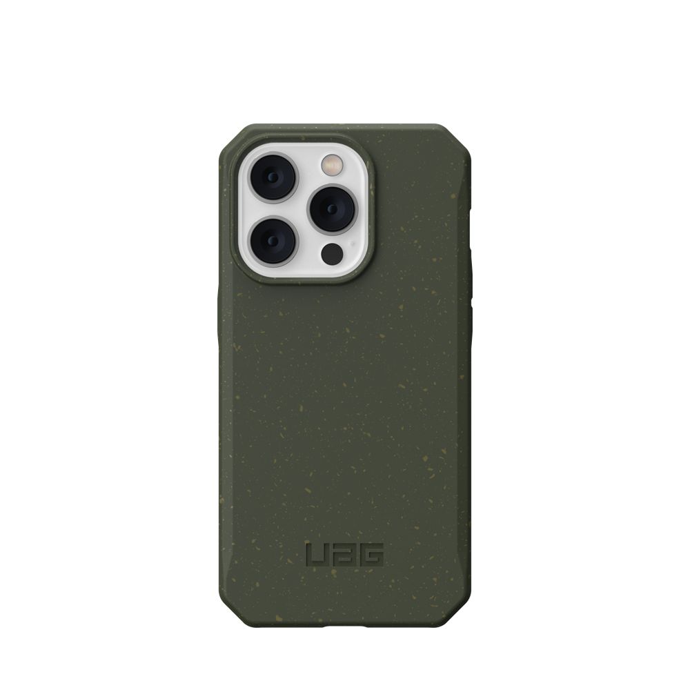 Olive UAG Biodegradable Outback Series iPhone 14 Pro Case | CB5983640