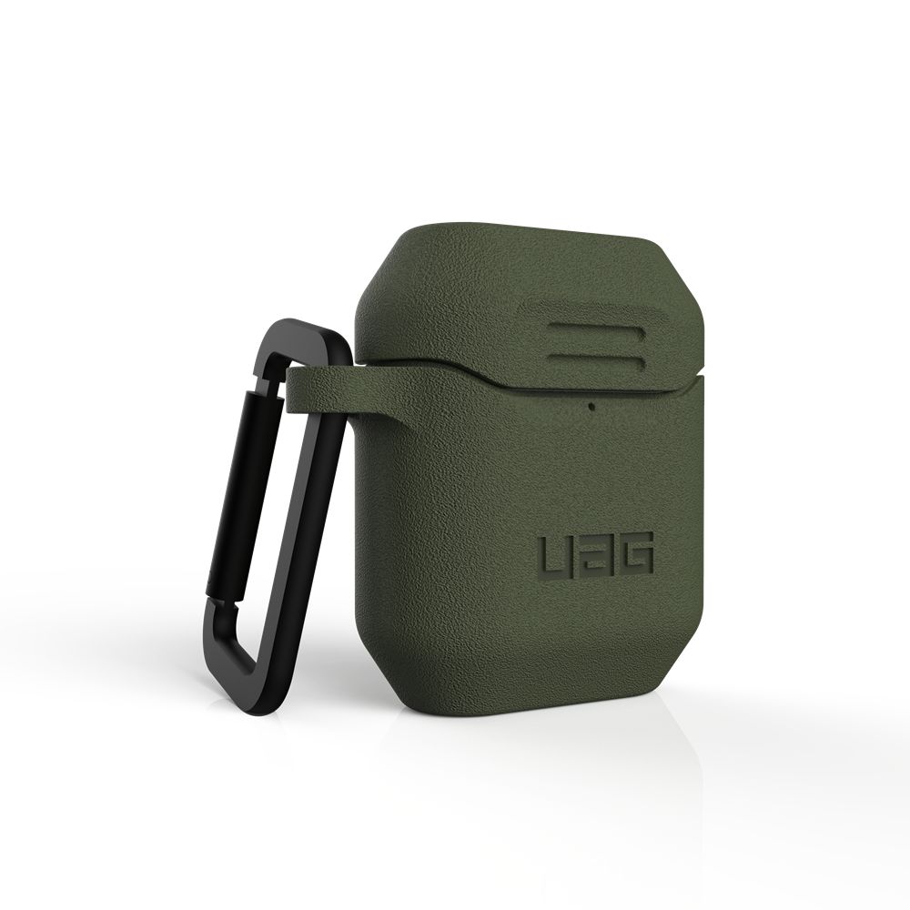 Olive UAG Standard Issue Silicone_001 Case For AirPods (1st Gen,2016 & 2nd Gen,2019) Headphones | GS1647532