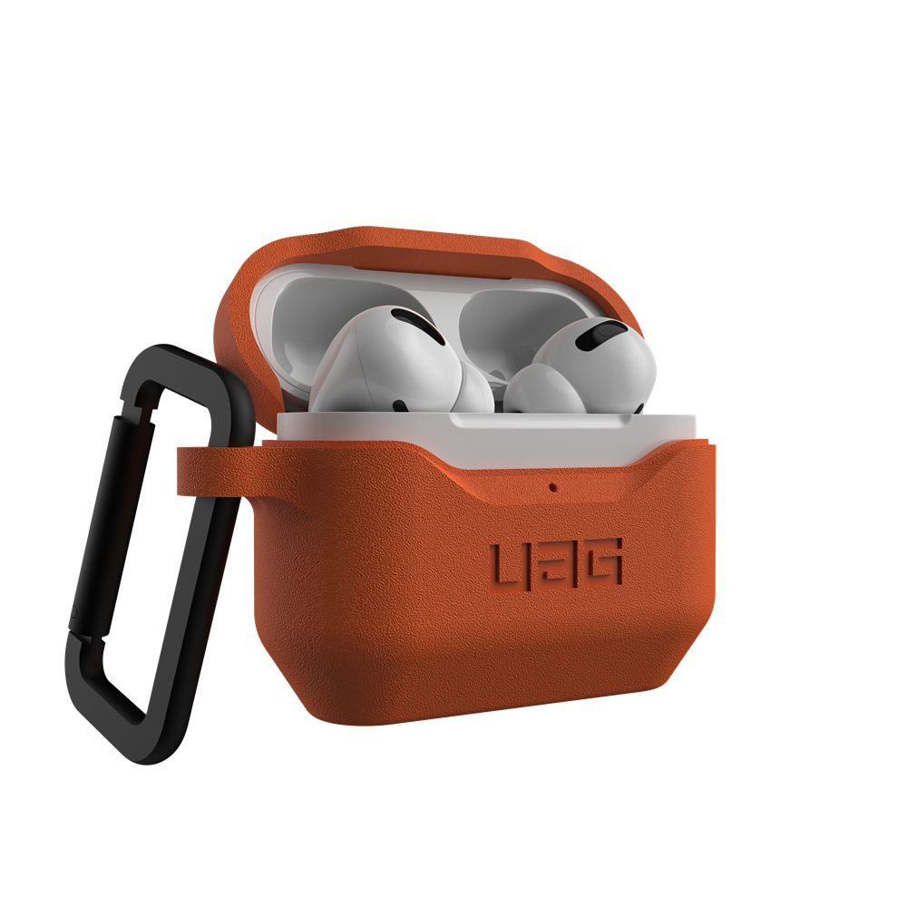 Orange UAG Standard Issue Silicone_001 Case For Apple AirPods Pro Headphones | OQ1259437