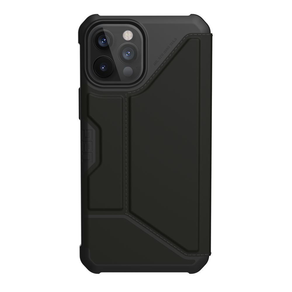 Satn Armr Black UAG Metropolis Folio Series iPhone 12 Pro Max 5G Case | FM2549670