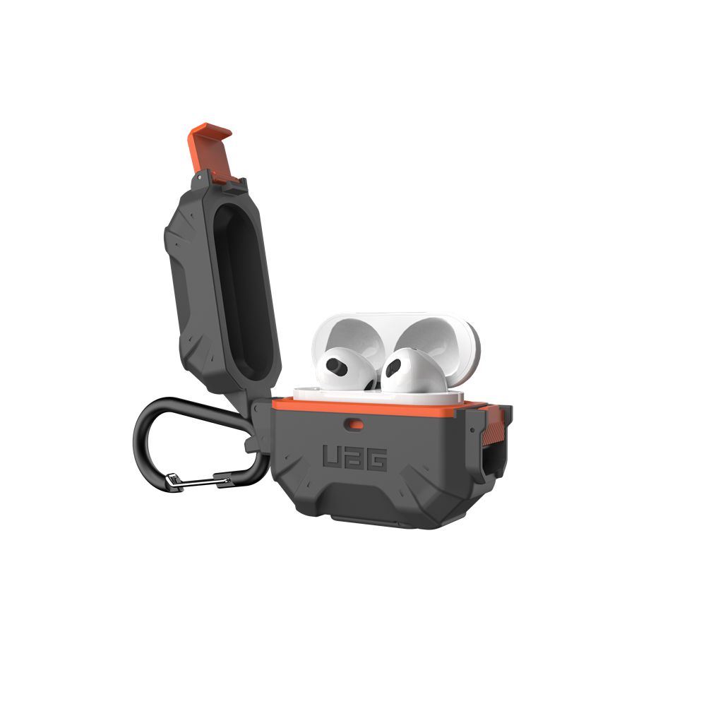 Silver Orange UAG Pathfinder Series Case For Apple AirPods (3rd Gen,2021) Headphones | HX9371064