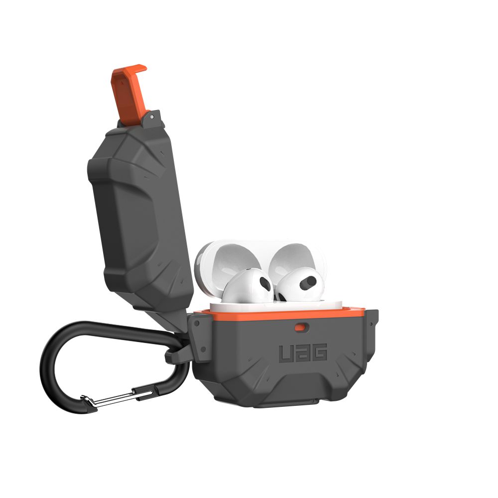 Silver Orange UAG Pathfinder Series Case For Apple AirPods (3rd Gen,2021) Headphones | HX9371064