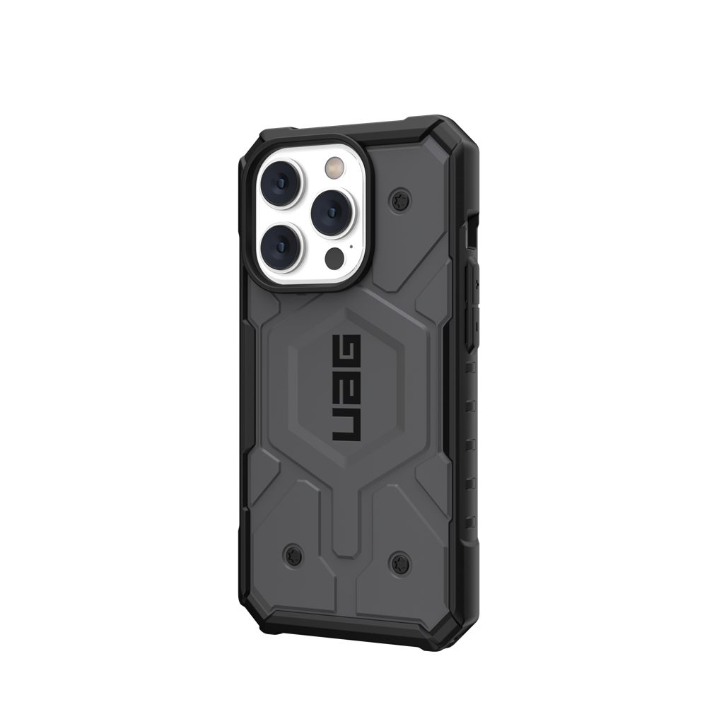 Silver UAG Pathfinder For MagSafe iPhone 14 Pro Case | HG3584710