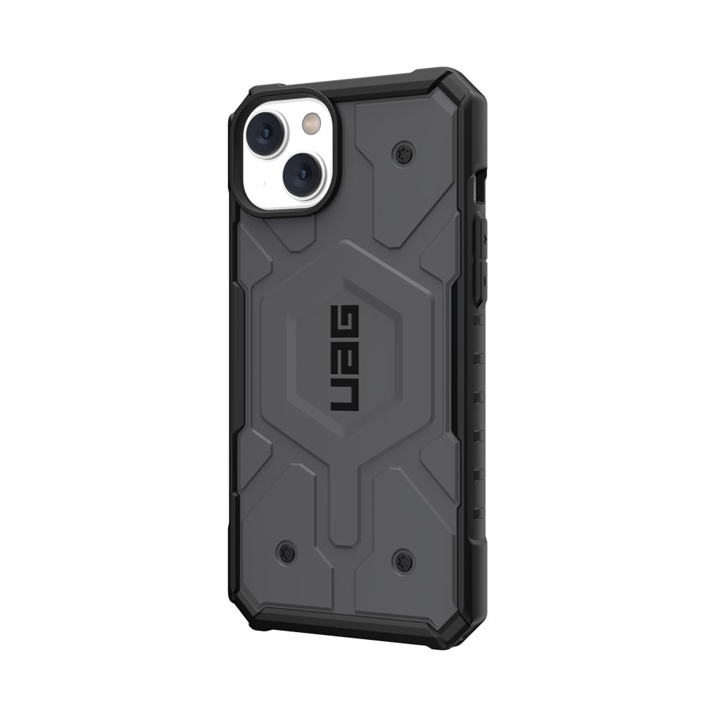 Silver UAG Pathfinder For MagSafe iPhone 14 Plus Case | ZM1968304