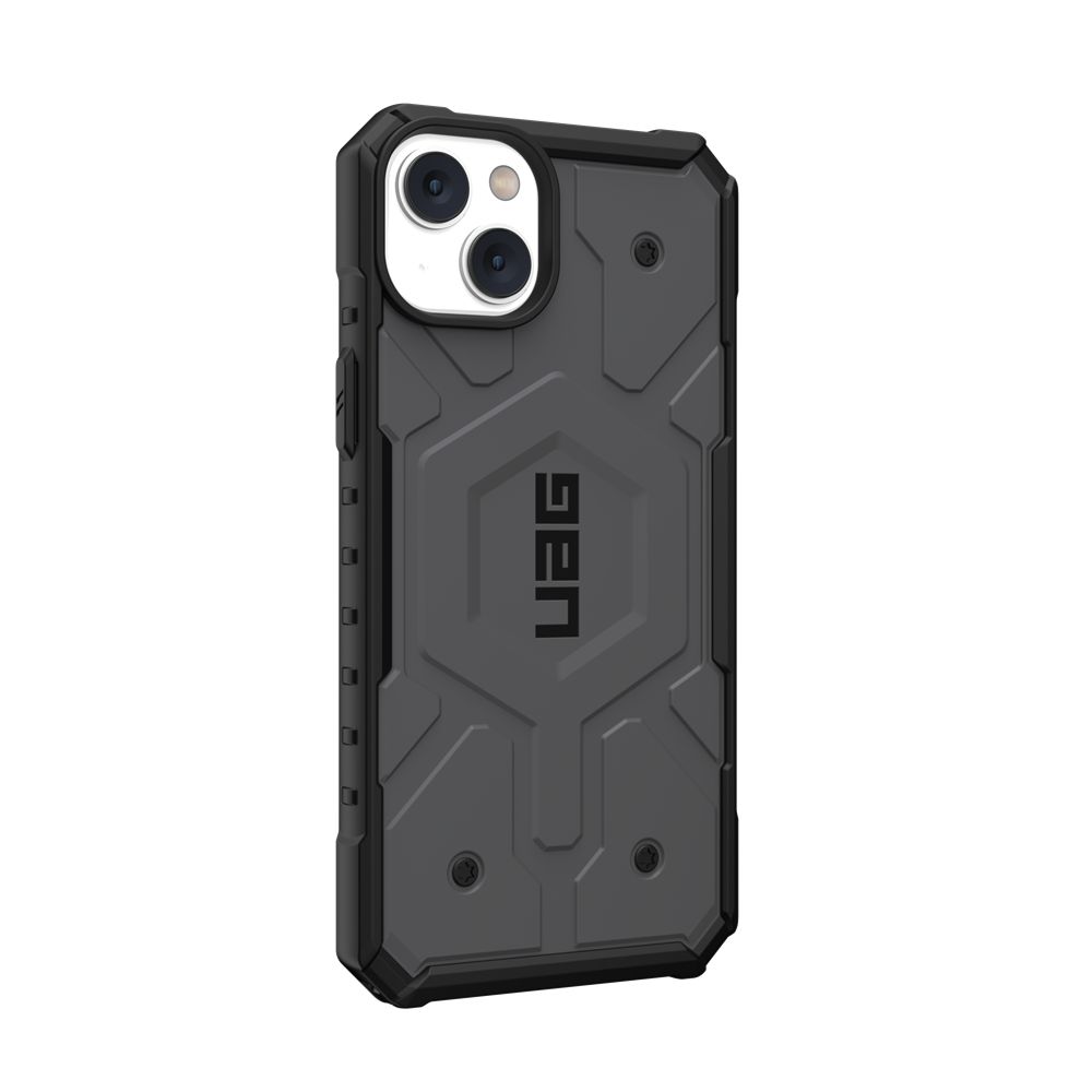 Silver UAG Pathfinder For MagSafe iPhone 14 Plus Case | ZM1968304