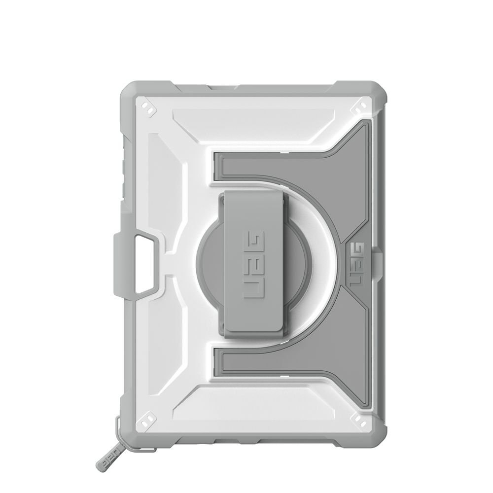 White Grey UAG Plasma Healthcare Series Surface Pro 7+/7/6/5/4 Case w/ Hand Strap & Shoulder Strap | FL7931456