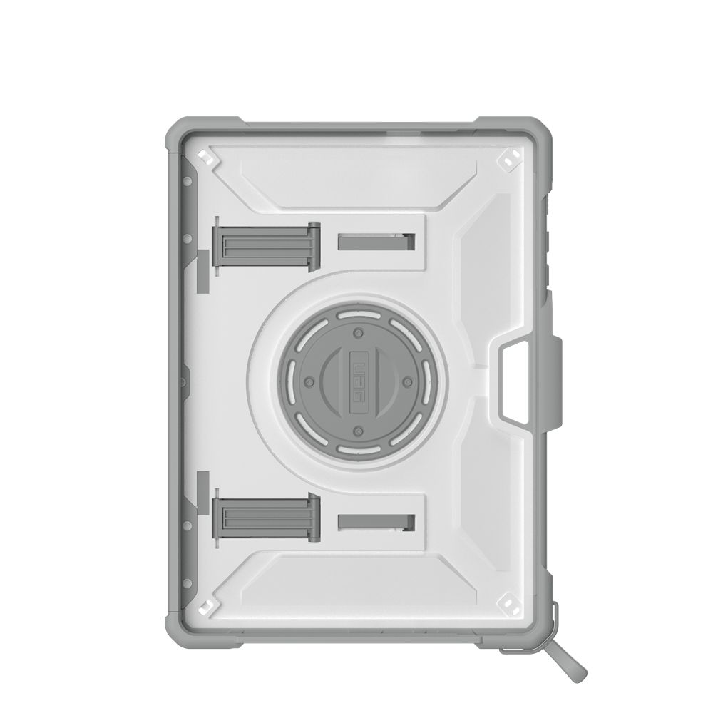 White Grey UAG Plasma Healthcare Series Surface Pro 7+/7/6/5/4 Case w/ Hand Strap & Shoulder Strap | FL7931456