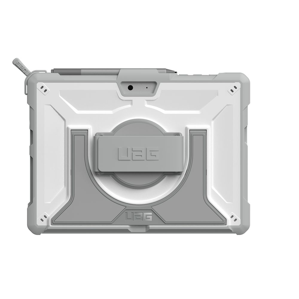 White Grey UAG Plasma Healthcare Series Surface Go 4 Case w/ Hand Strap & Shoulder Strap | XC8761904