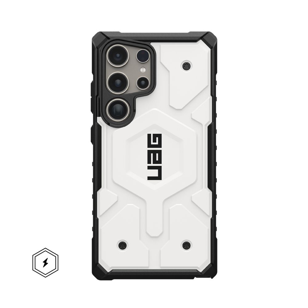 White UAG Pathfinder Pro Magnetic Series Galaxy S24 Ultra Case | ZX9830472